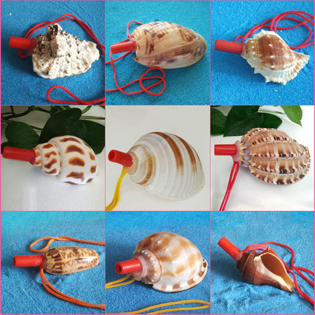 Children&#039;s Toy Whistle Shell Conch Crafts Whistle Stall Supply Creative Gift Children Whistle Wholesale