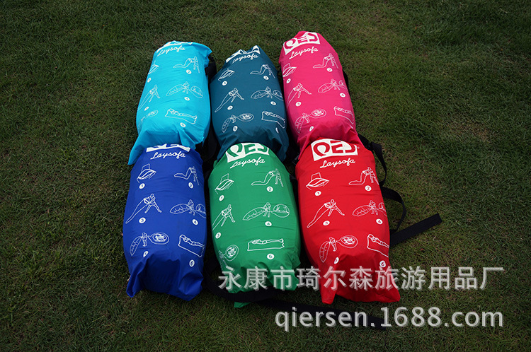 QES ultralight portable outdoor inflatable sofa lazy person sofa air sofa bed beach lazy person sleeping bag wholesale QES ultralight portable outdoor inflatable sofa lazy person sofa air sofa bed beach lazy person sleeping bag wholesale