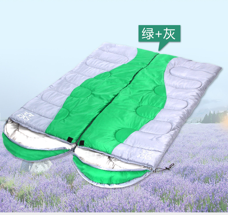 Shengyuan splicing alpine cold thickening sleeping bag sleeping bag camping sleeping bag