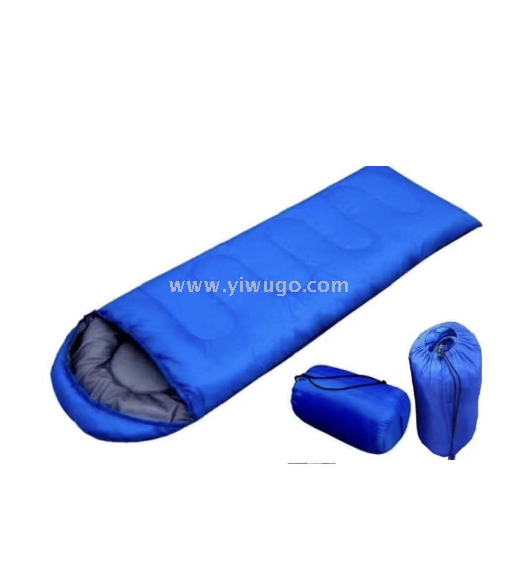 The 1.8kg winter monochrome outdoor hooded envelope makes it easy to carry an outdoor sleeping bag