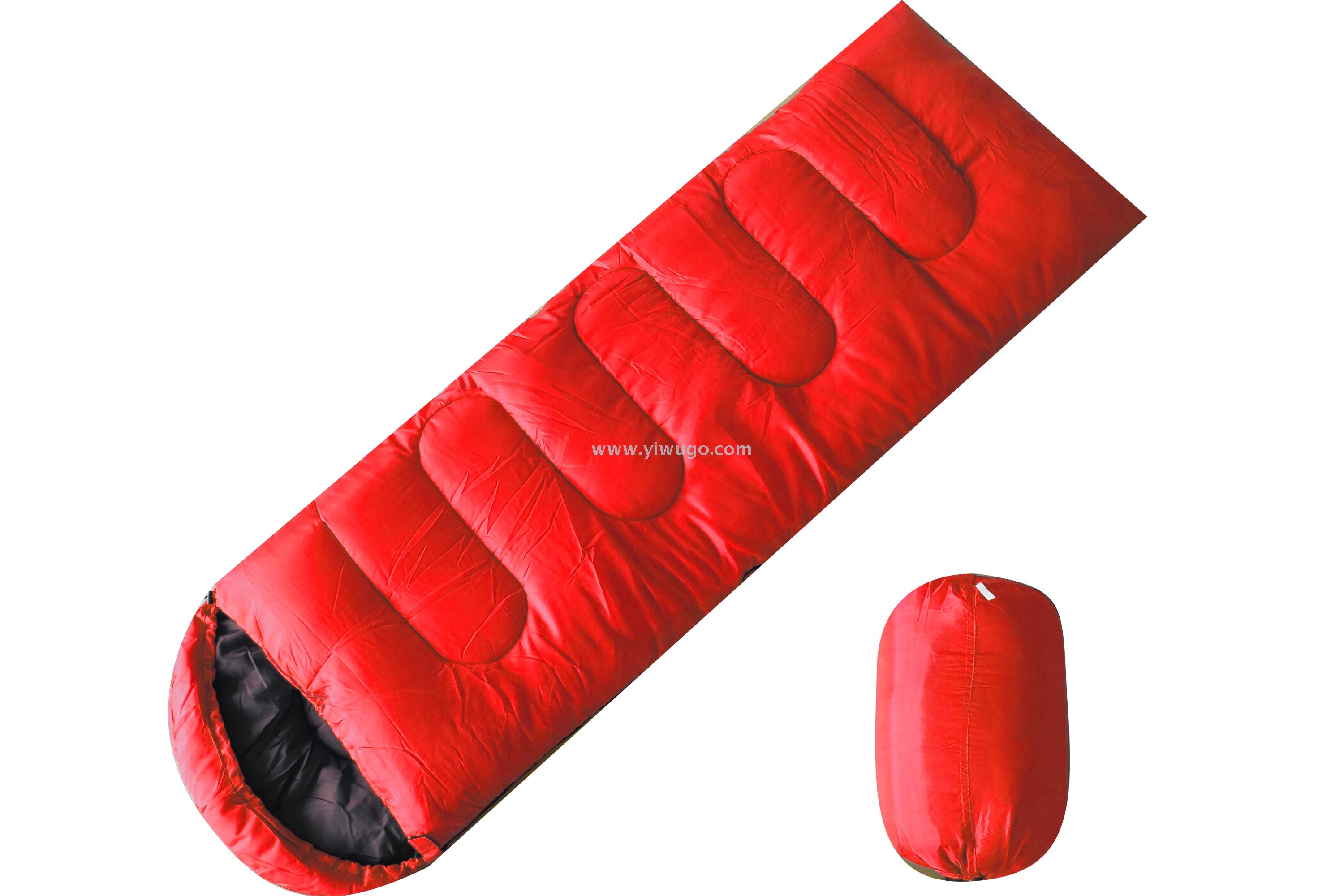 The 1.8kg winter monochrome outdoor hooded envelope makes it easy to carry an outdoor sleeping bag