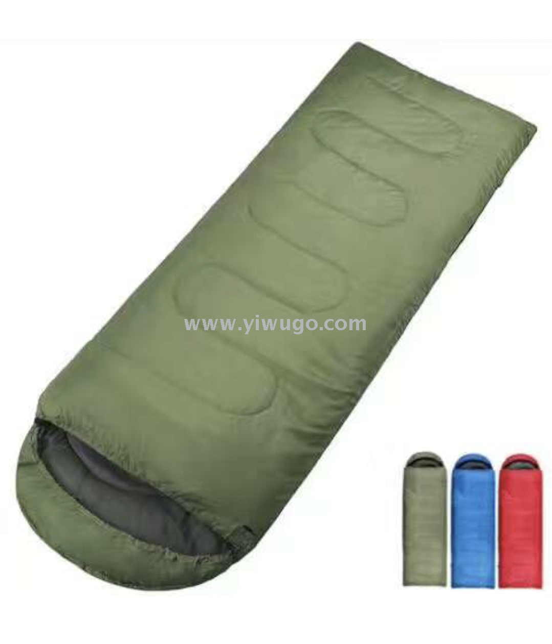 The 1.8kg winter monochrome outdoor hooded envelope makes it easy to carry an outdoor sleeping bag