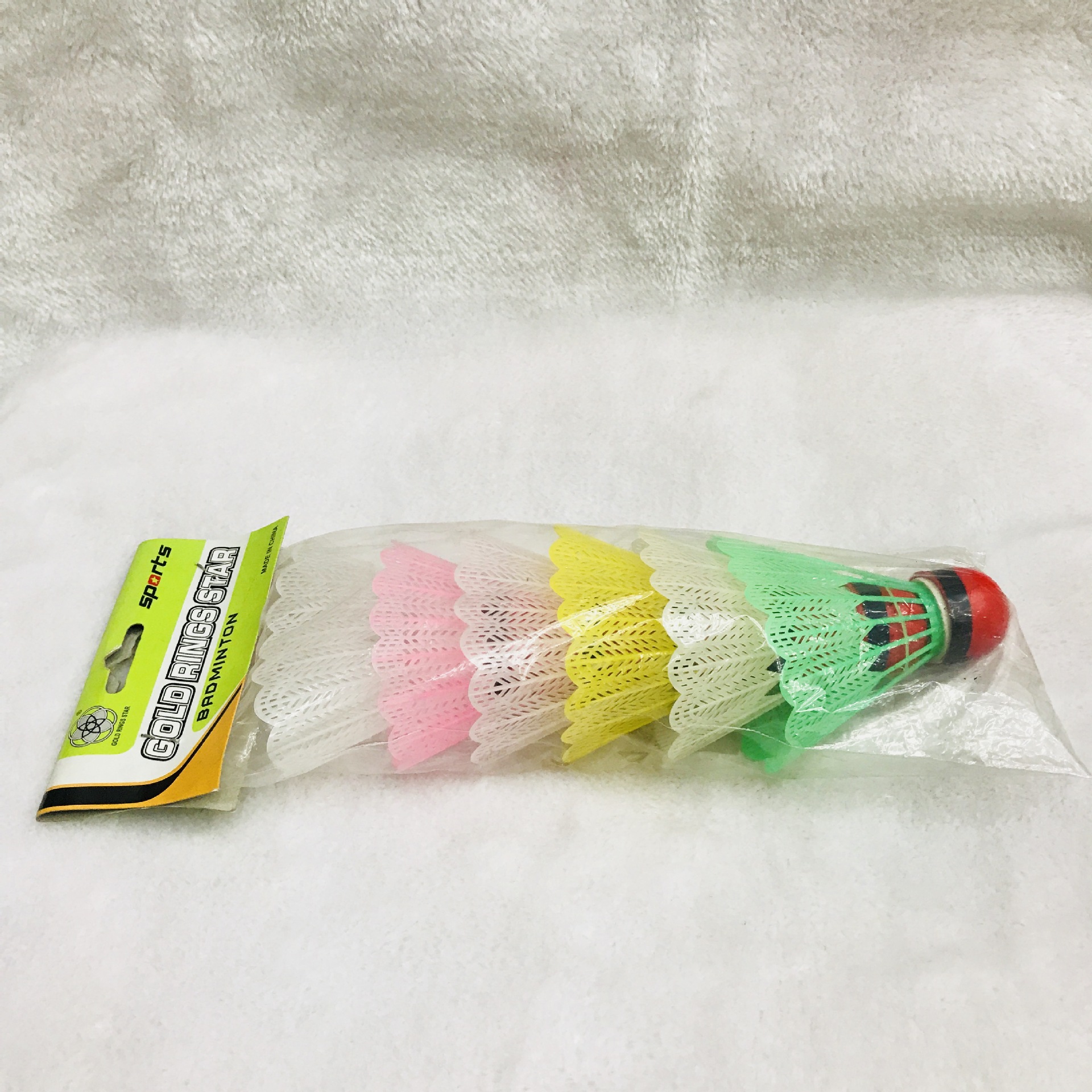 Factory direct selling color plastic badminton red leather head 6 children's entertainment training toys small wholesal Factory direct selling color plastic badminton red leather head 6 children's entertainment training toys small wholesal