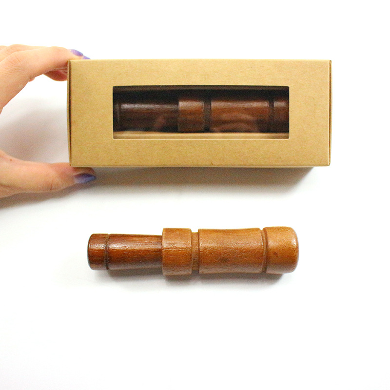Outdoor Imitation Sound Duck Call Whistle Exclusive for Cross-Border Amazon Hot Selling Wooden Hunting Whistle