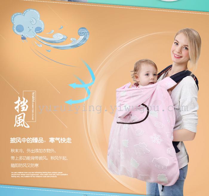 Baby sleeping bag in winter thickening of children's sleeping bag newborn baby was wrapped to be anti kicked