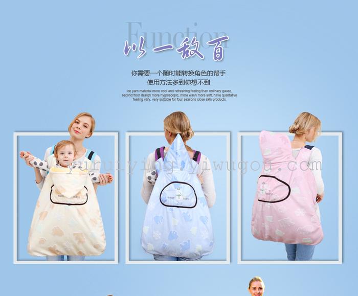 Baby sleeping bag in winter thickening of children's sleeping bag newborn baby was wrapped to be anti kicked