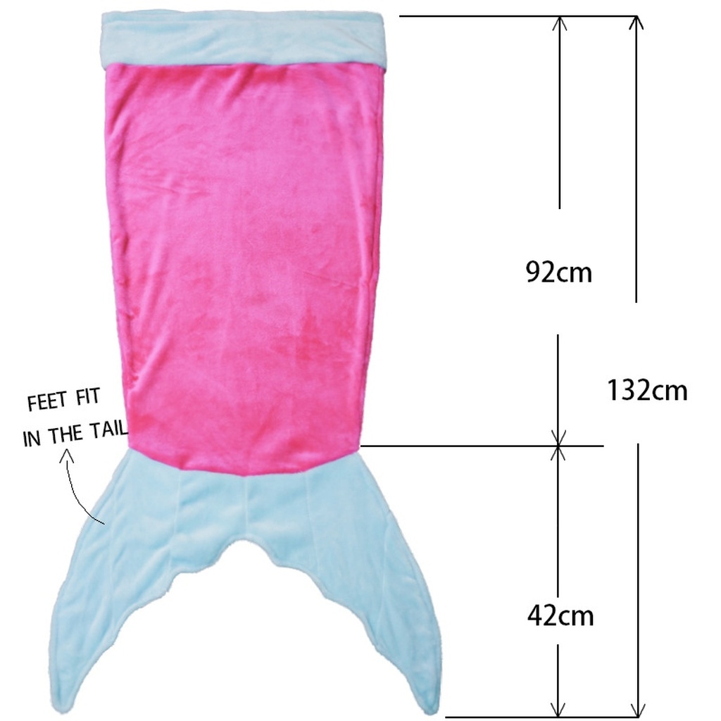 XINGX Rainbow Mermaid Sleeping Bag Flannel Blanket Seaside Camping Rugs XINGX Rainbow Mermaid Sleeping Bag Flannel Blanket Seaside Camping Rugs