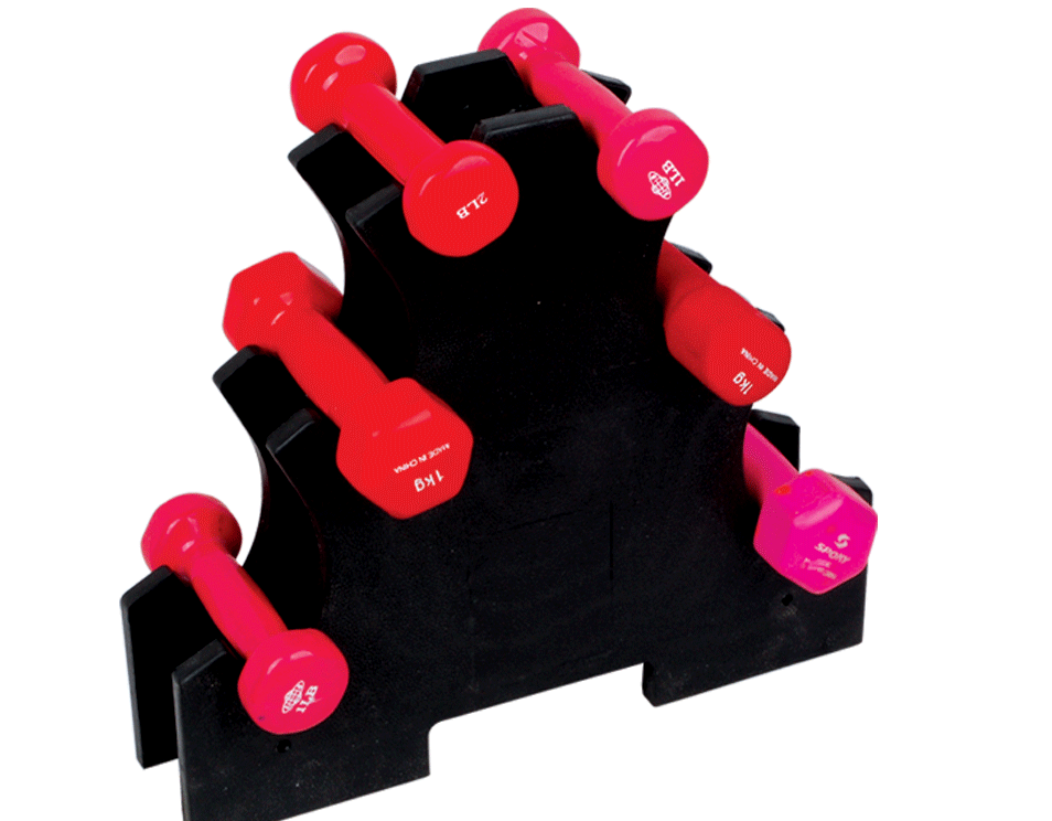 Impregnation Scrubs small ladies aerobics dumbbells dumbbell bodybuilding fitness dumbbells dumbbell rack Kit