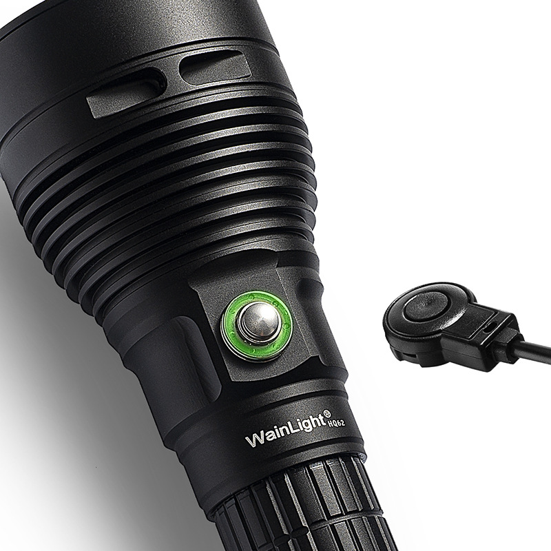 Factory Diving Flashlight Fishing and Hunting Strong Light USB Direct Charging Patrol Rechargeable Flashlight Outdoor Waterproof Flashlight
