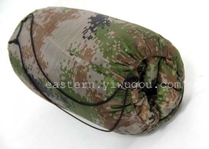 Digital Camo, envelope sleeping bag with hood, envelope thickness Digital Camo, envelope sleeping bag with hood, envelope thickness