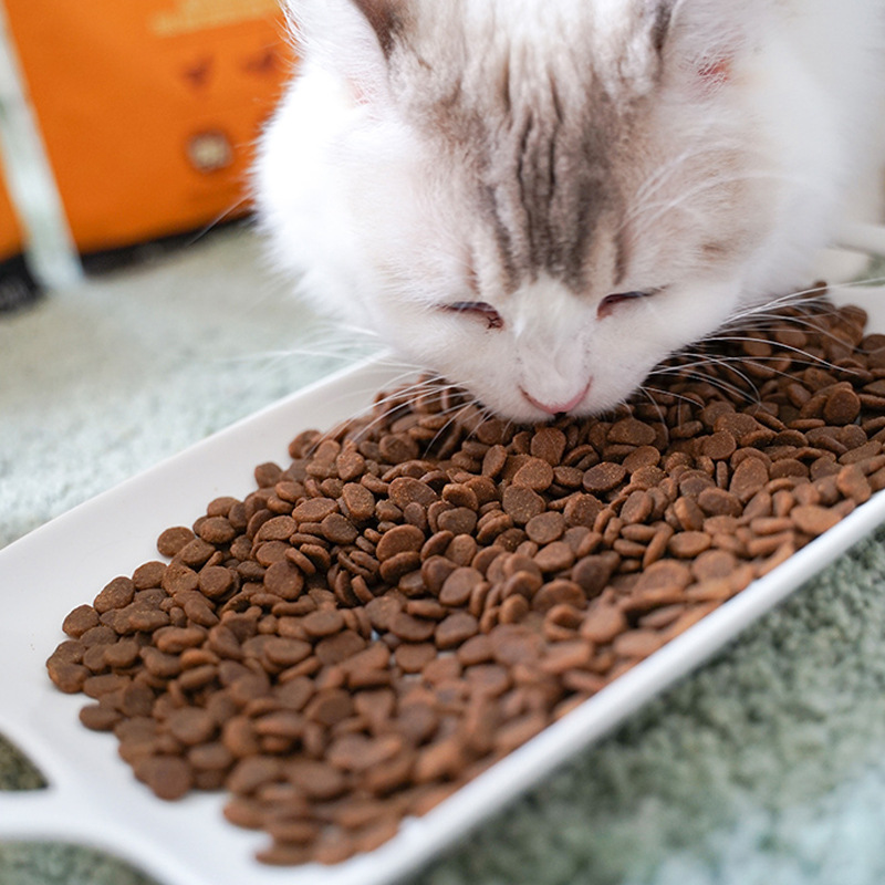 Original Hunting K Hope Chicken Flavor Cat Food Kittens into Cat Staple Food 1.8kg Small Package Universal for Cat Species