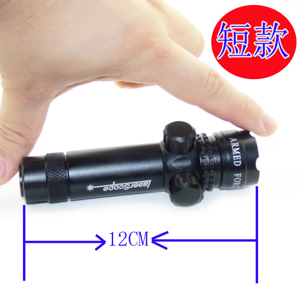 Infrared Laser Miao Laser Aiming Instrument Night Vision Sniper Aiming HD Adjustable Cross Looking Far Holographic Mirror Bird Hunting Anti-Seismic
