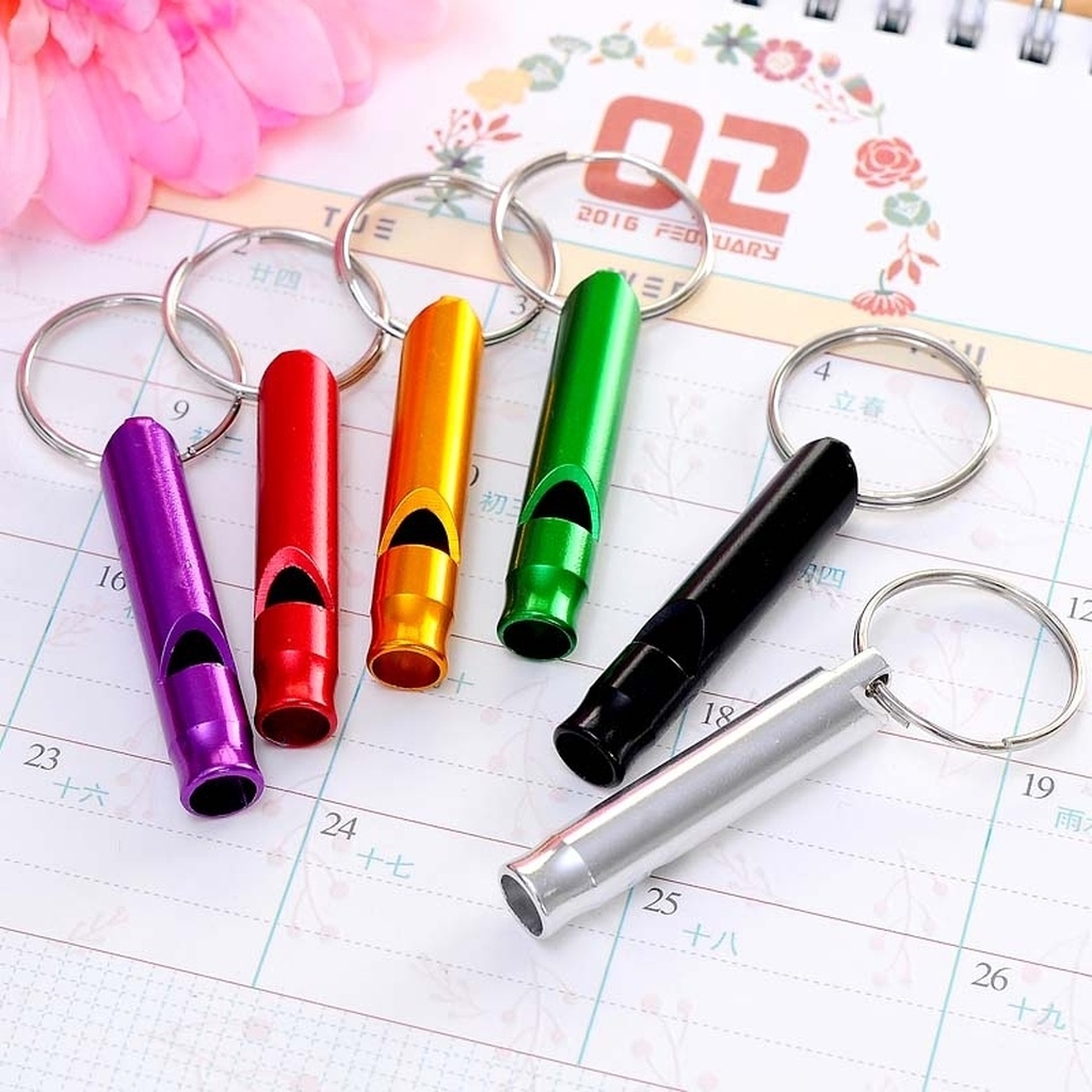 Outdoor Travel Mountain Climbing Aluminum Alloy Survival Whistle Outdoor Rescuing Whistle Whistle Whistle Referee Training High Frequency Whistle Outdoor Travel Mountain Climbing Aluminum Alloy Survival Whistle Outdoor Rescuing Whistle Whistle Whistle Referee Training High Frequency Whistle