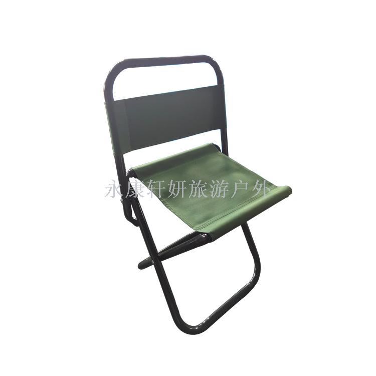 Medium back folding chair outdoor portable leisure chair simple folding stool sketch bench chair fishing chair