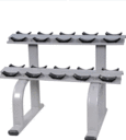 Direct wholesale price tier dumbbell rack