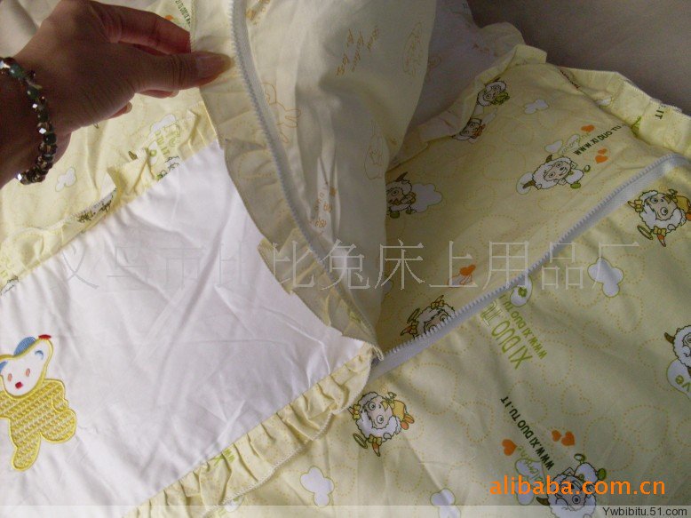 100% cotton factory outlet dual-use anti-children's sleeping bags baby sleeping bag baby quilt