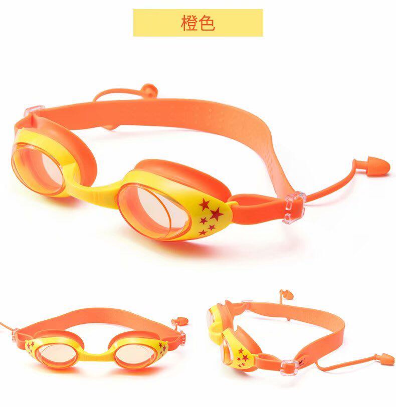 Swimming Goggles Factory Factory Direct Sales Silicone Anti-Fog One-Piece Earplugs Children's Swimming Goggles Swimming Goggles Factory Factory Direct Sales Silicone Anti-Fog One-Piece Earplugs Children's Swimming Goggles