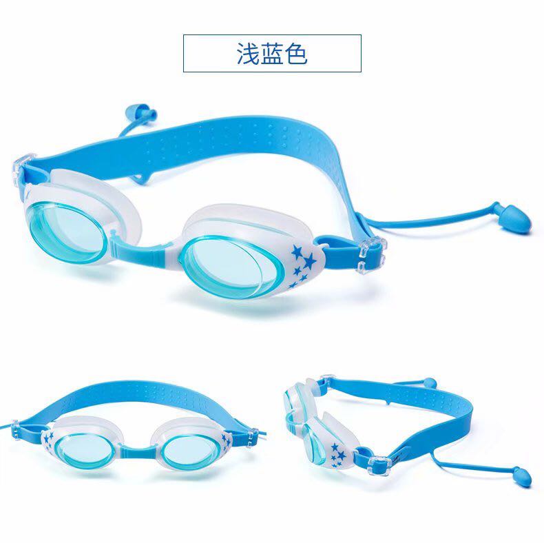 Swimming Goggles Factory Factory Direct Sales Silicone Anti-Fog One-Piece Earplugs Children's Swimming Goggles Swimming Goggles Factory Factory Direct Sales Silicone Anti-Fog One-Piece Earplugs Children's Swimming Goggles