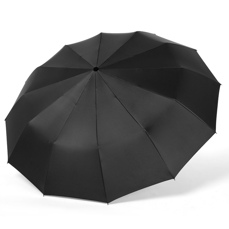 Full-Automatic Folding Umbrella Wholesale Men Large Size Double Women&#039;s Dual-Use Sun-Proof UV-Proof Sun Umbrella