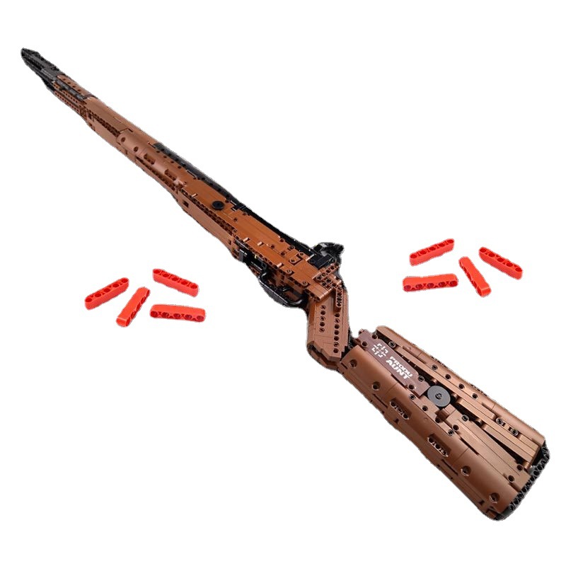 Yuxing 14002 Jesus Survival 98K Small Particles Building Blocks Toy Boys Can Send Guns and Weapons Model