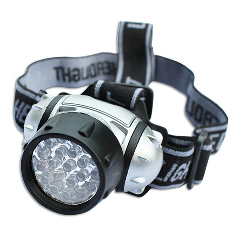 21LED strong baldheaded light riding fishing hunting mining light camping outdoor 7 battery long range lighting camp headlight