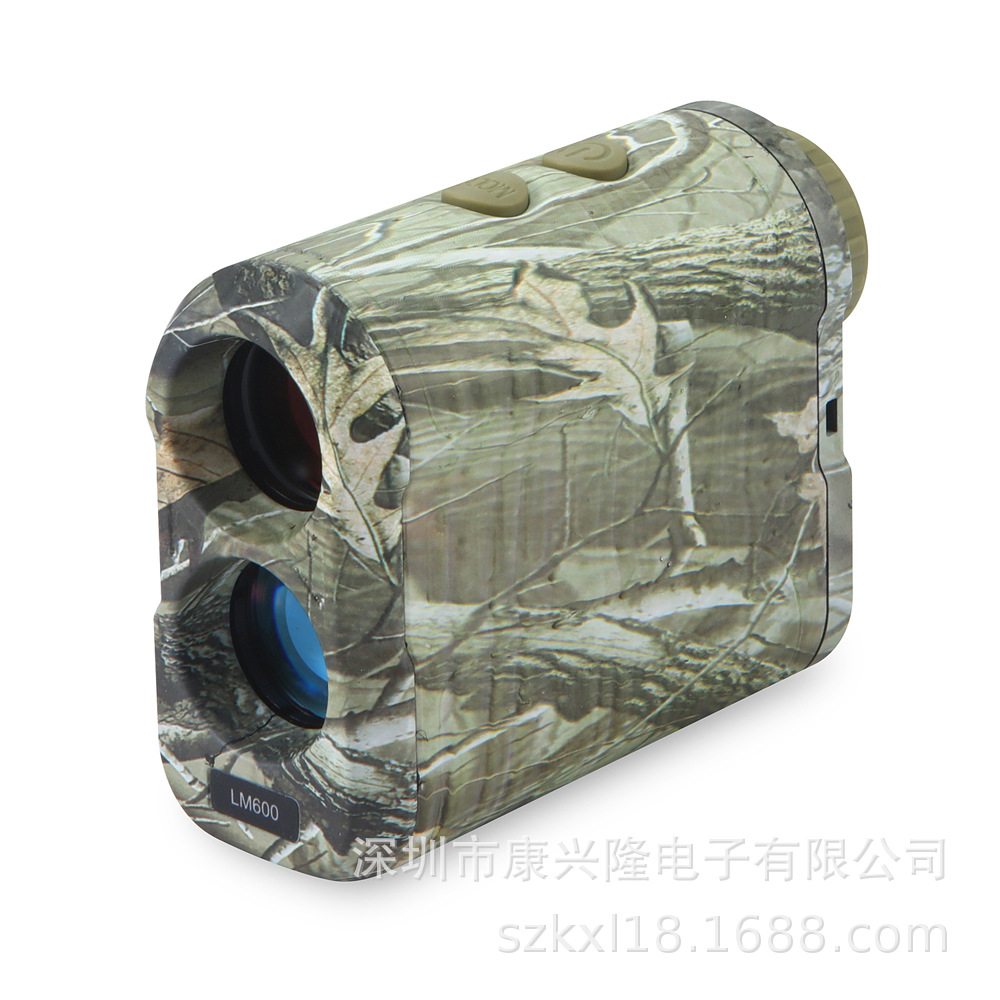 Camouflage C Model Golf Distance Meter Telescope Rangefinder 600M for Power Engineering Golf Hunting