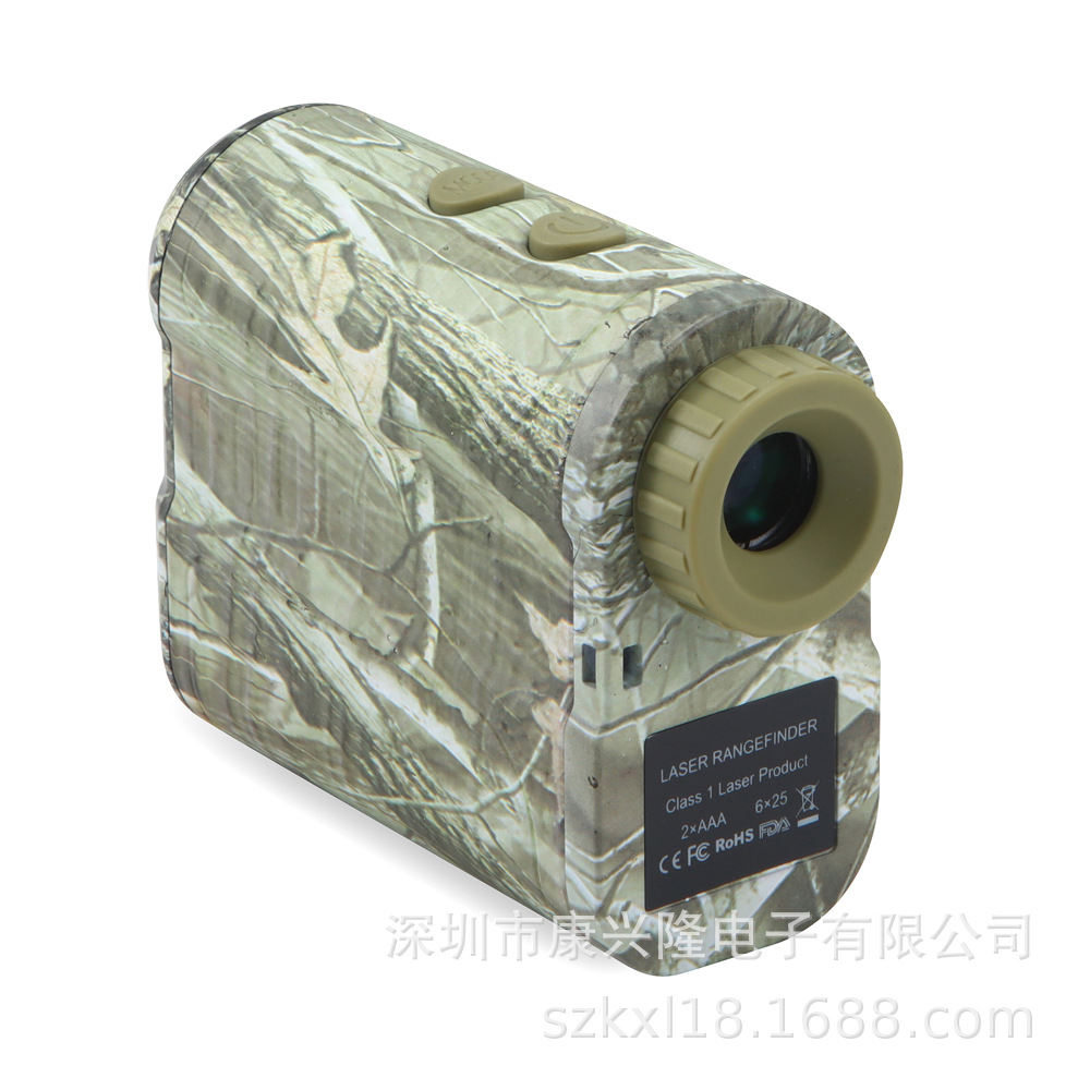 Camouflage C Model Golf Distance Meter Telescope Rangefinder 600M for Power Engineering Golf Hunting