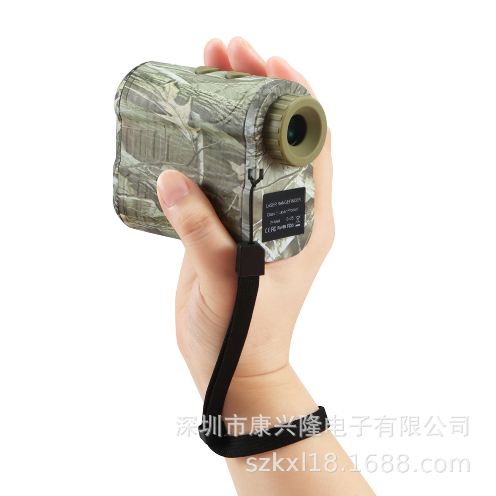Camouflage C Model Golf Distance Meter Telescope Rangefinder 600M for Power Engineering Golf Hunting