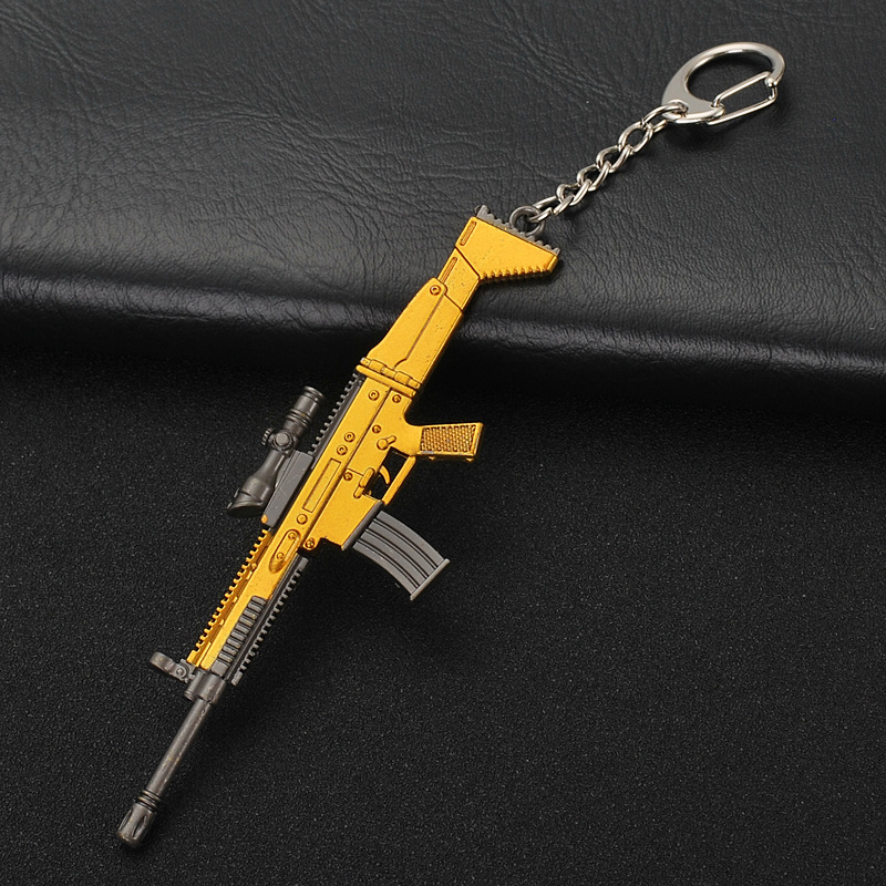 Jesus Survival Gun Weapon Model Pendant Keychain PUBG Game Peripheral 12cm Internet Coffee Gift Keychain Jesus Survival Gun Weapon Model Pendant Keychain PUBG Game Peripheral 12cm Internet Coffee Gift Keychain