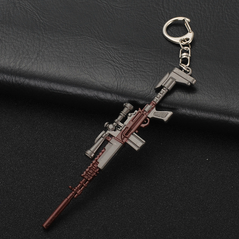 Jesus Survival Gun Weapon Model Pendant Keychain PUBG Game Peripheral 12cm Internet Coffee Gift Keychain Jesus Survival Gun Weapon Model Pendant Keychain PUBG Game Peripheral 12cm Internet Coffee Gift Keychain