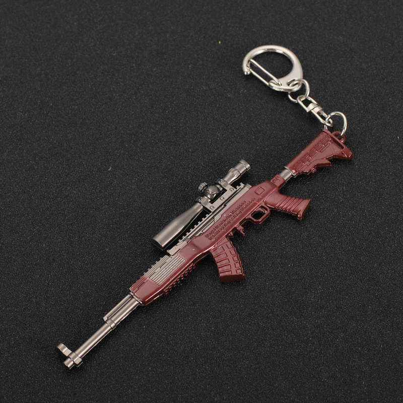 Jesus Survival Gun Weapon Model Pendant Keychain PUBG Game Peripheral 12cm Internet Coffee Gift Keychain Jesus Survival Gun Weapon Model Pendant Keychain PUBG Game Peripheral 12cm Internet Coffee Gift Keychain