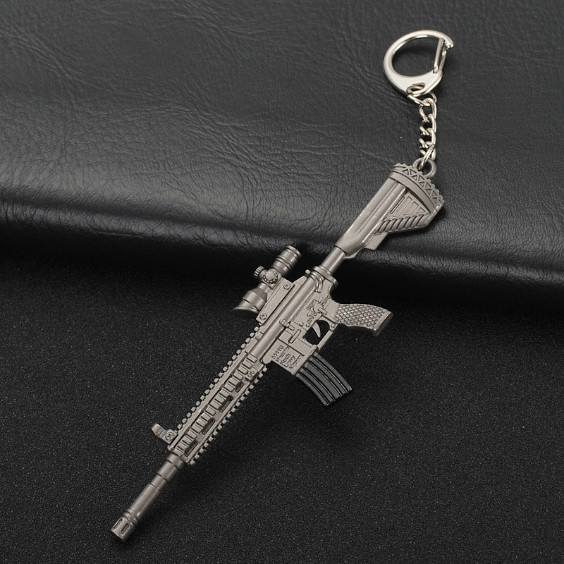 Jesus Survival Gun Weapon Model Pendant Keychain PUBG Game Peripheral 12cm Internet Coffee Gift Keychain Jesus Survival Gun Weapon Model Pendant Keychain PUBG Game Peripheral 12cm Internet Coffee Gift Keychain