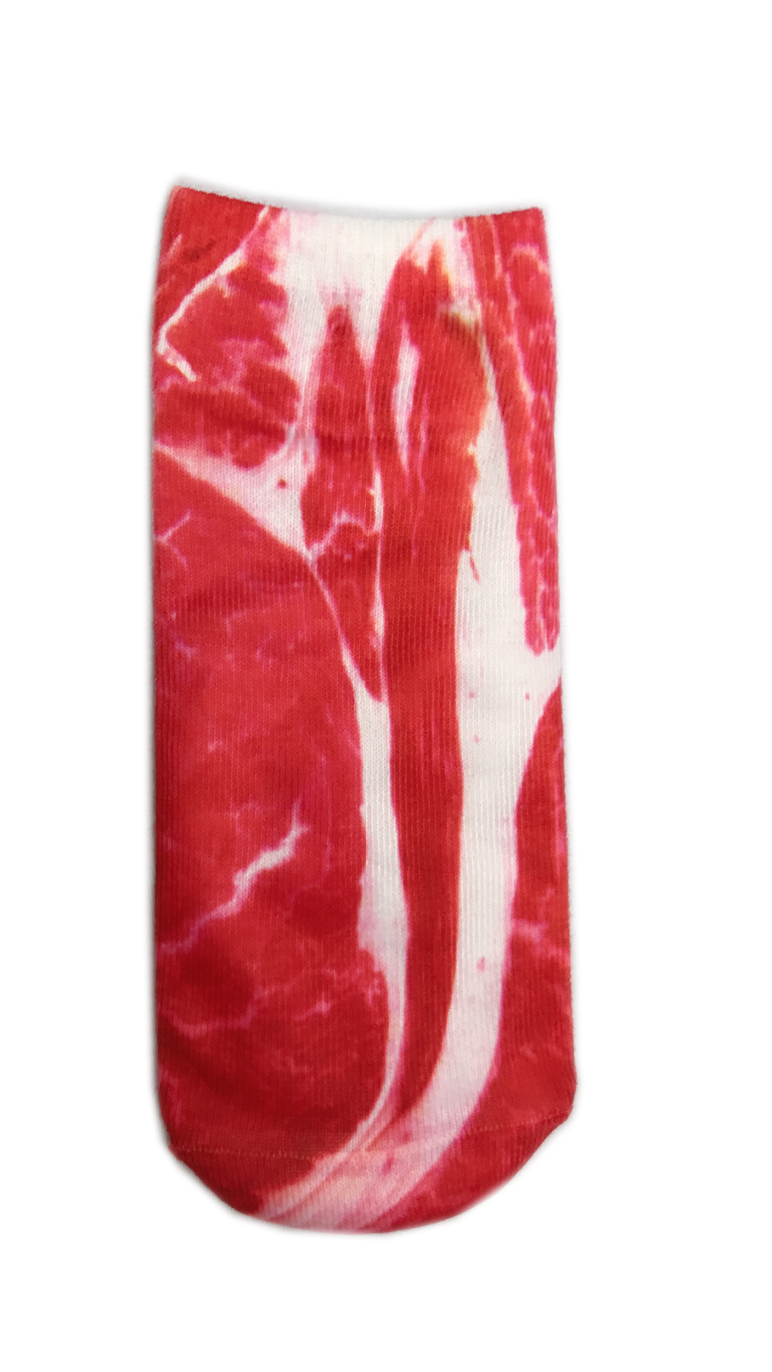 Personalized Pork Socks Creative Hunting Pork Color Socks Raw Flesh Color Men's and Women's Socks Ankle Socks Factory Direct Supply Personalized Pork Socks Creative Hunting Pork Color Socks Raw Flesh Color Men's and Women's Socks Ankle Socks Factory Direct Supply