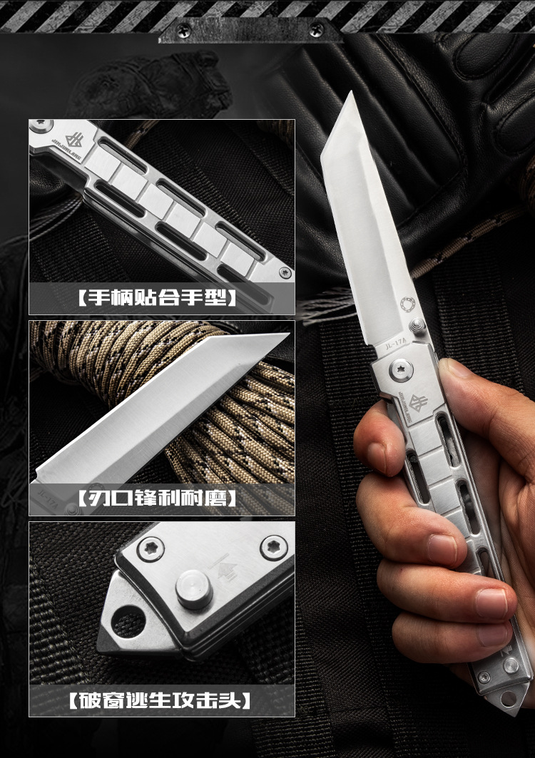 Self-Defense Outdoor Knife Knife Multi-Function Folding Knife Field Bomb Worker Survival High Hardness Saber Household Fruit Knife Self-Defense Outdoor Knife Knife Multi-Function Folding Knife Field Bomb Worker Survival High Hardness Saber Household Fruit Knife