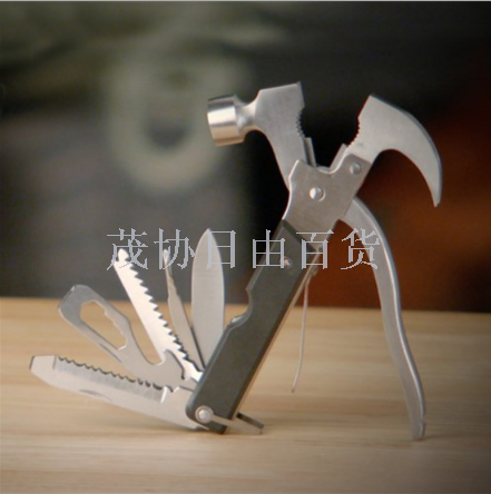 TAC TOOL 18 IN 1 stainless steel survival hammer multi-function safety hammer outdoor climbing hammer TAC TOOL 18 IN 1 stainless steel survival hammer multi-function safety hammer outdoor climbing hammer