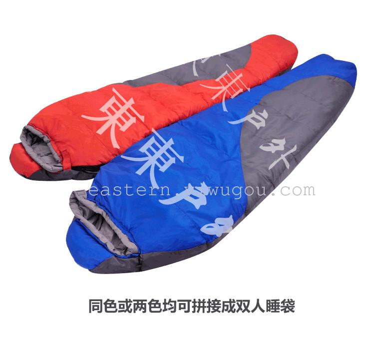 Double thick adult winter outdoor ultra light sleeping bag sleeping bags camping siesta 