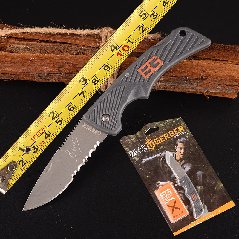 Folding High Hardness Straight Knife Field Survival Collection SelfDefense Portable Knife Outdoor Knife Fishing Knife