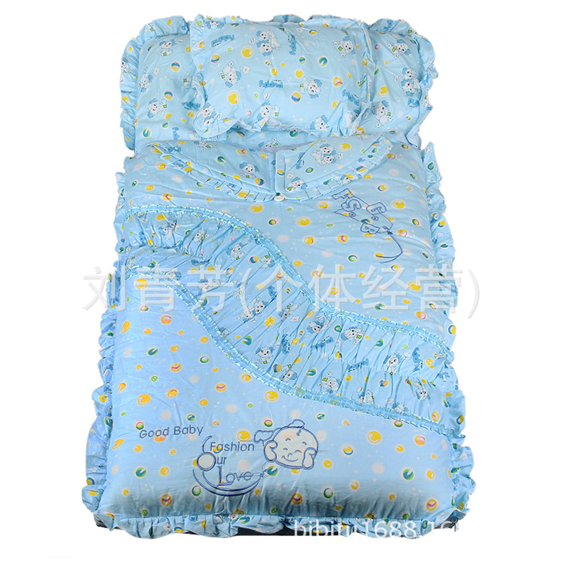 Autumn and winter baby pure cotton and thick sleeping bag baby sleeping bag children anti-kicking can be taken out of the inner gallbladder wholesale