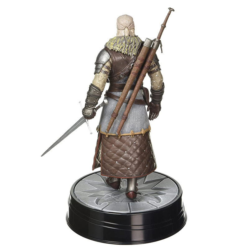 Funko Pop Wizard 3 Crazy Hunting Surrounding the Game White Wolf Xili Hunter Golot Statue Hand-Made Model Funko Pop Wizard 3 Crazy Hunting Surrounding the Game White Wolf Xili Hunter Golot Statue Hand-Made Model