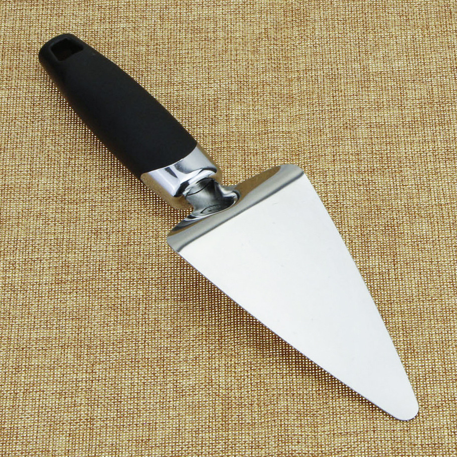 Baking Tool Cake Shovel Stainless Steel Pizza Shovel Cuisine Food Cooking Shovel Triangle Cheese Shovel