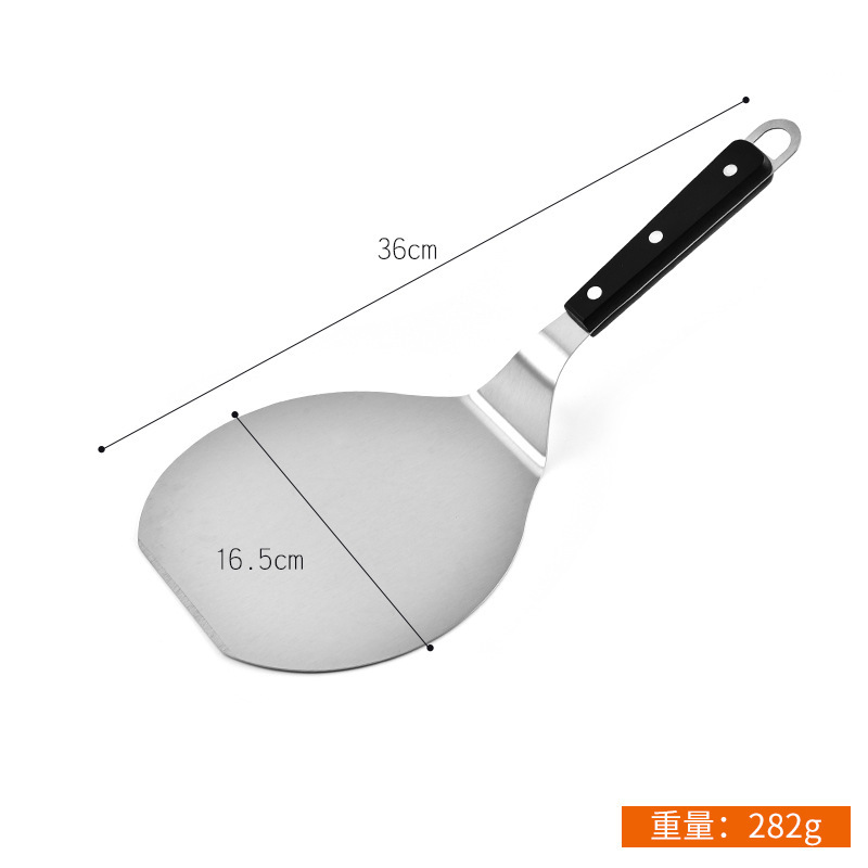 Spot Baking Tool Stainless Steel Pizza Shovel Wooden Handle Cake Transfer Shovel Pizza Tool (6-Inch) Spot Baking Tool Stainless Steel Pizza Shovel Wooden Handle Cake Transfer Shovel Pizza Tool (6-Inch)