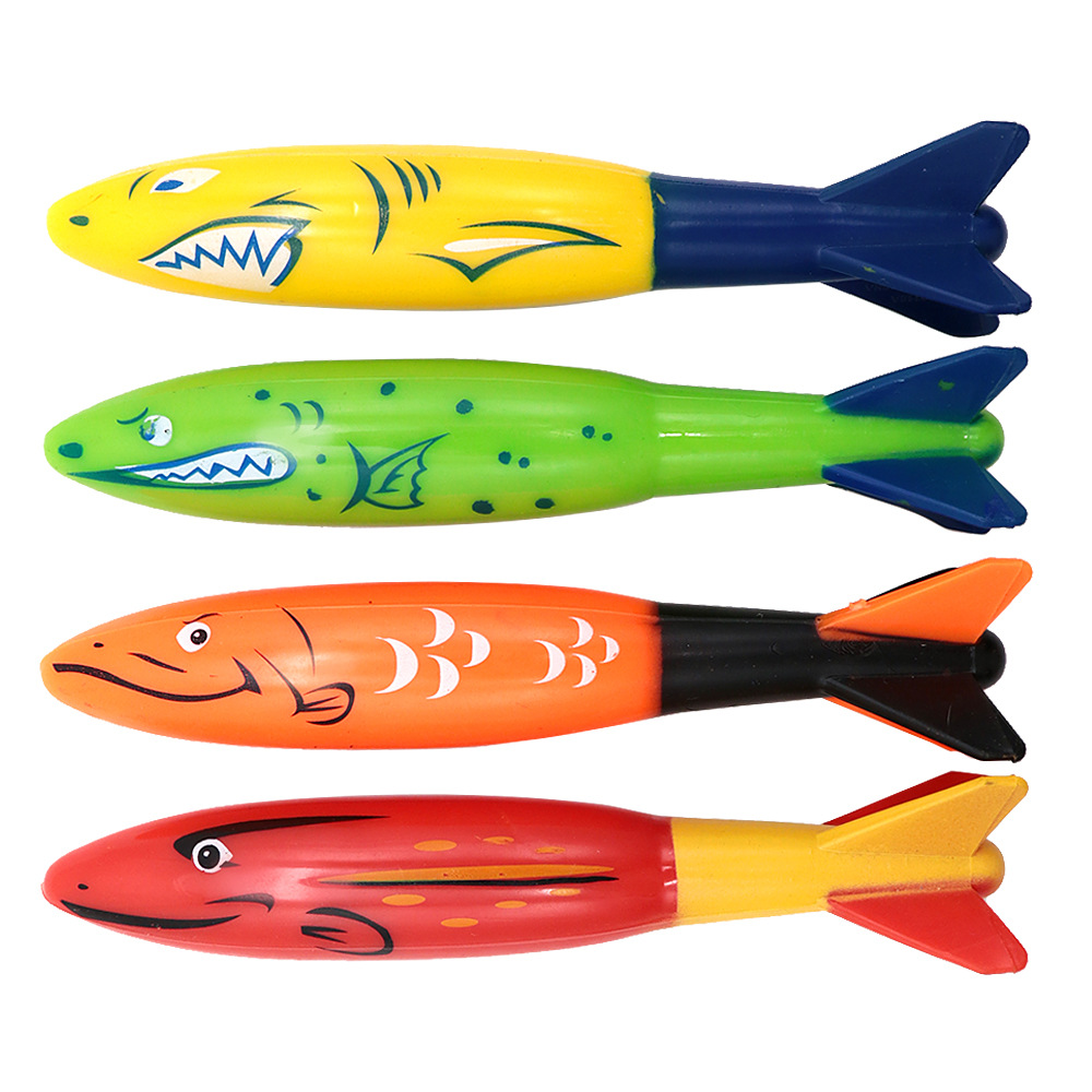 Cross-Border Amazon Water Diving Toys Children's Swimming Pool Treasure Hunting Diving Torpedo Water Ring Diamond Set Toys Cross-Border Amazon Water Diving Toys Children's Swimming Pool Treasure Hunting Diving Torpedo Water Ring Diamond Set Toys