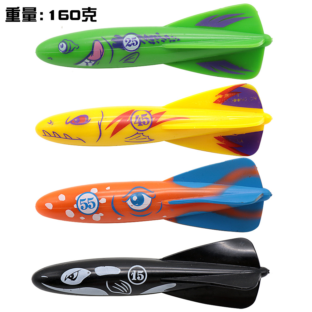 Cross-Border Amazon Water Diving Toys Children's Swimming Pool Treasure Hunting Diving Torpedo Water Ring Diamond Set Toys Cross-Border Amazon Water Diving Toys Children's Swimming Pool Treasure Hunting Diving Torpedo Water Ring Diamond Set Toys