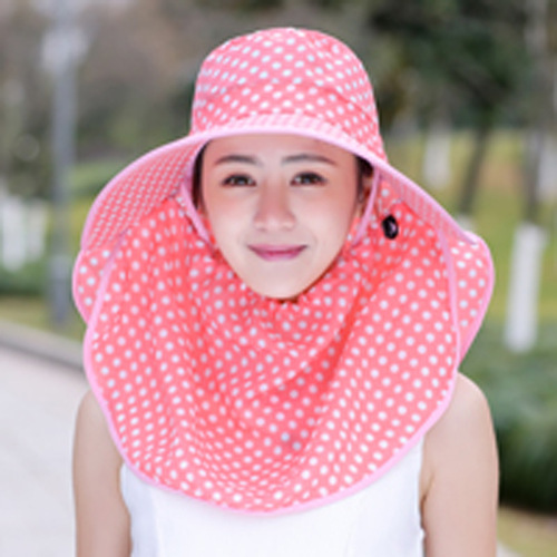 Summer Hat Female Sun Protection Hat Female Sun Hat Female Cycling UV Proof Cap Female Shawl Wide Brim Protective Mask