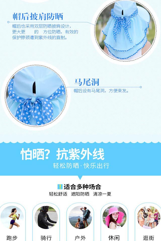 Summer Hat Female Sun Protection Hat Female Sun Hat Female Cycling UV Proof Cap Female Shawl Wide Brim Protective Mask
