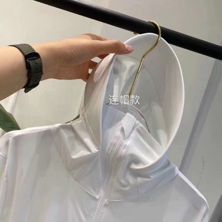 Rabbit Head Hooded Sun Protection Clothing for Women Ice Silk Long Sleeve UV-Proof Masked Outdoor Sun-Protective Clothing