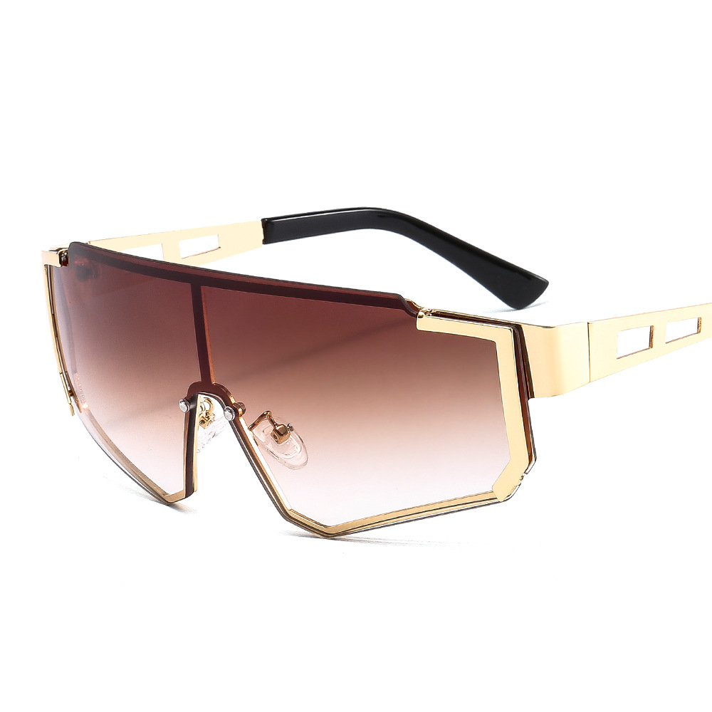 Men&#039;s Metal Siamese Sports Cycling Sunglasses Outdoor UV-Proof Fashion Cross-Border Sunglasses 505