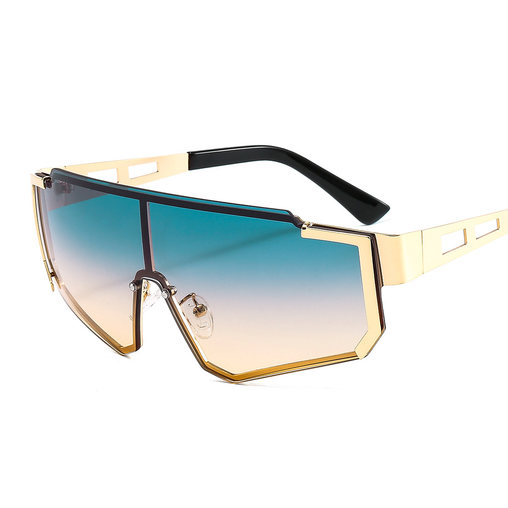 Men&#039;s Metal Siamese Sports Cycling Sunglasses Outdoor UV-Proof Fashion Cross-Border Sunglasses 505