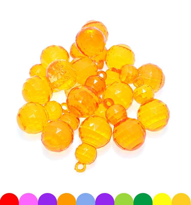 Children's Acrylic Colorful Crystal-like Transparent Gourd Beaded Toy Treasure Hunting Adventure Game Treasure Props Children's Acrylic Colorful Crystal-like Transparent Gourd Beaded Toy Treasure Hunting Adventure Game Treasure Props