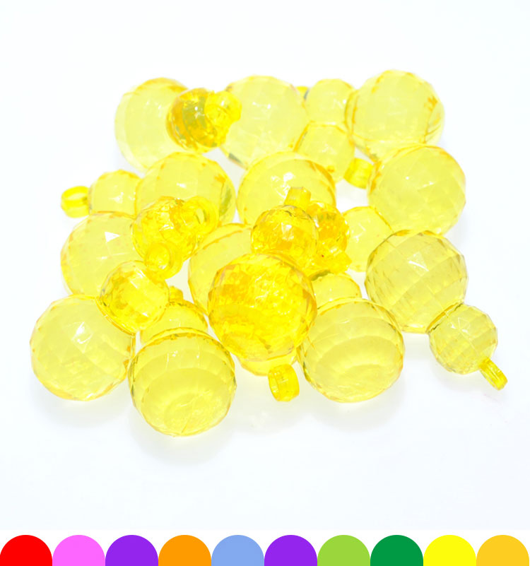 Children's Acrylic Colorful Crystal-like Transparent Gourd Beaded Toy Treasure Hunting Adventure Game Treasure Props Children's Acrylic Colorful Crystal-like Transparent Gourd Beaded Toy Treasure Hunting Adventure Game Treasure Props